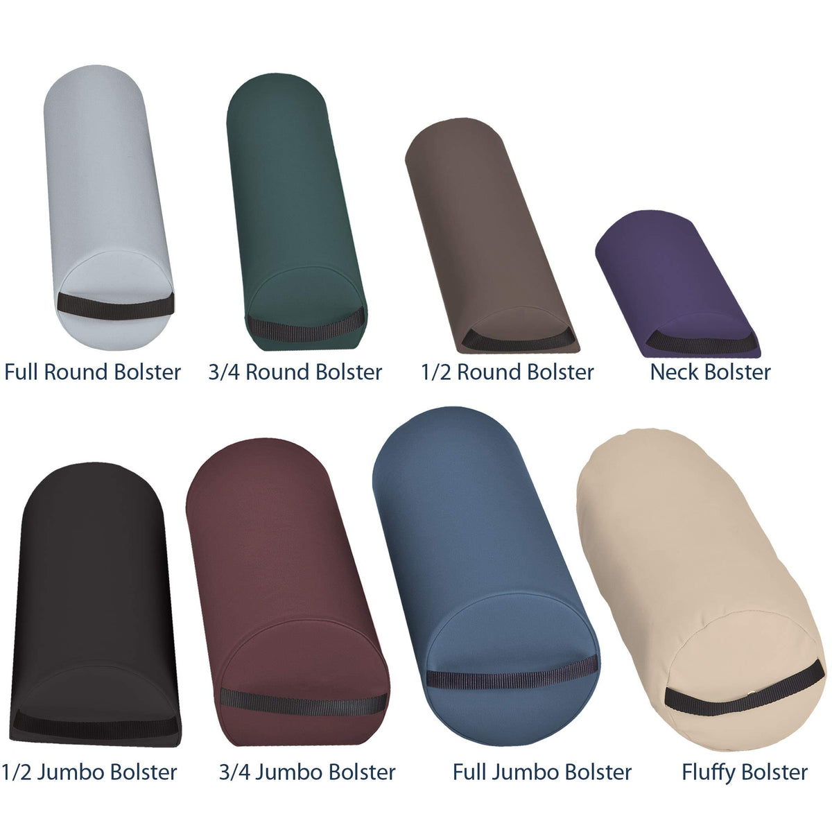 Almohada Medio Círculo Earthlite Variable Profesional para Alivio de Dolor de Espalda