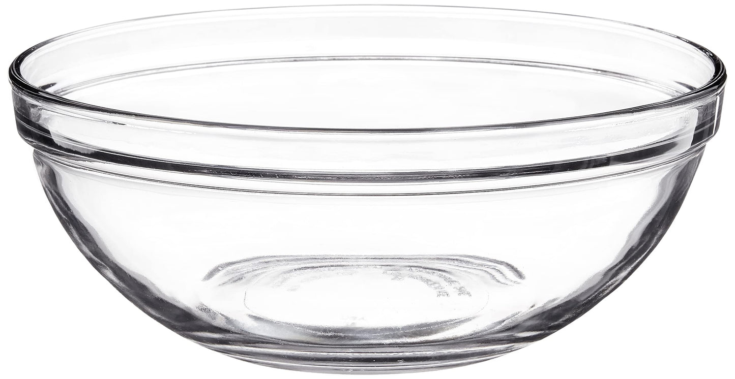 Plato Anchor Hocking Vidrio Transparente 10 Piezas