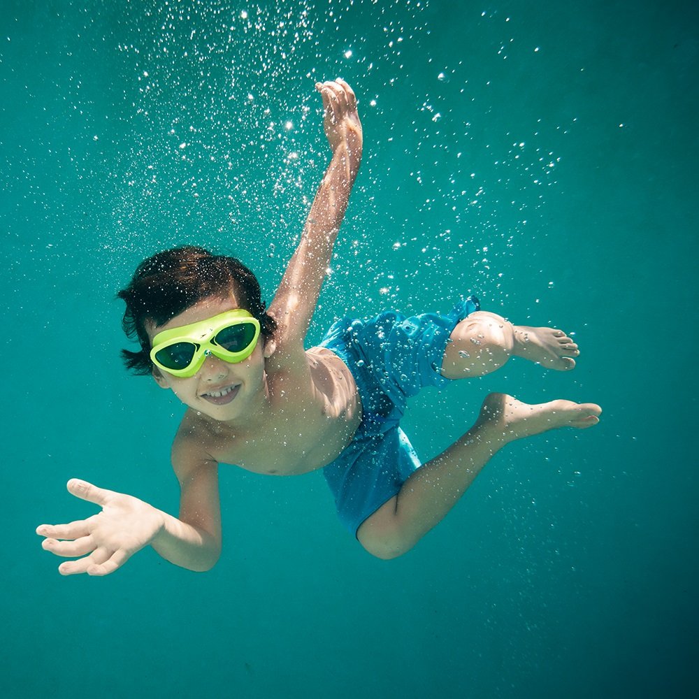 Gafas de Natación Speedo Azul Hielo para Niños de 3 a 6 Años Unisex
