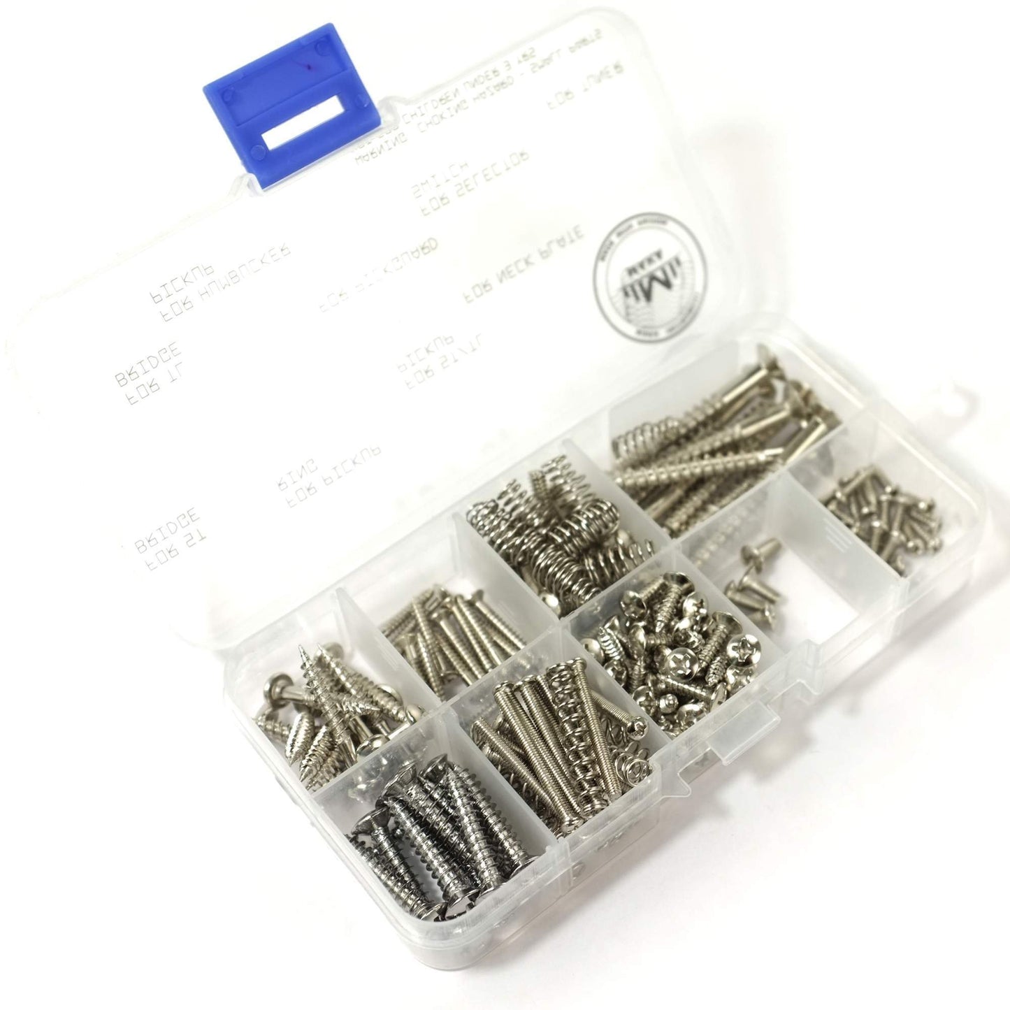 Maka surtidos guitarra Kit de tornillos, Cromado