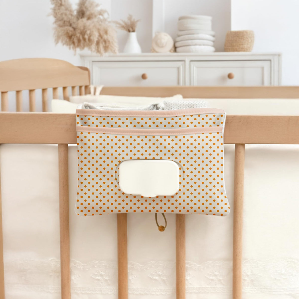 HAMUR Organizador de Bolsa de Pañales para Bebé – Amigable para Viajes, Compacto y Plegable | Bolsa de Carriola para Artículos Esenciales de Recién Nacido – Imprescindible para Niños y Niñas