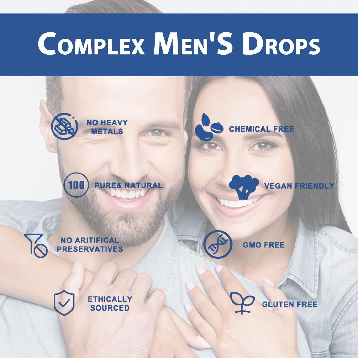 NexusBio Labs Men's Drops Super-Potent Formula 30ML - Set of 2