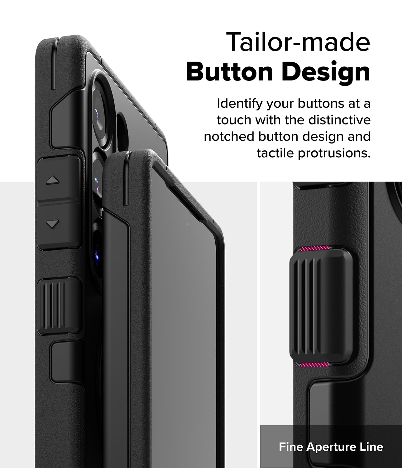 Funda Ringke Samsung Galaxy S25 Ultra Black con Soporte Magnético Ajustable y Resistente a Golpes Compatible con MagSafe para Hombre