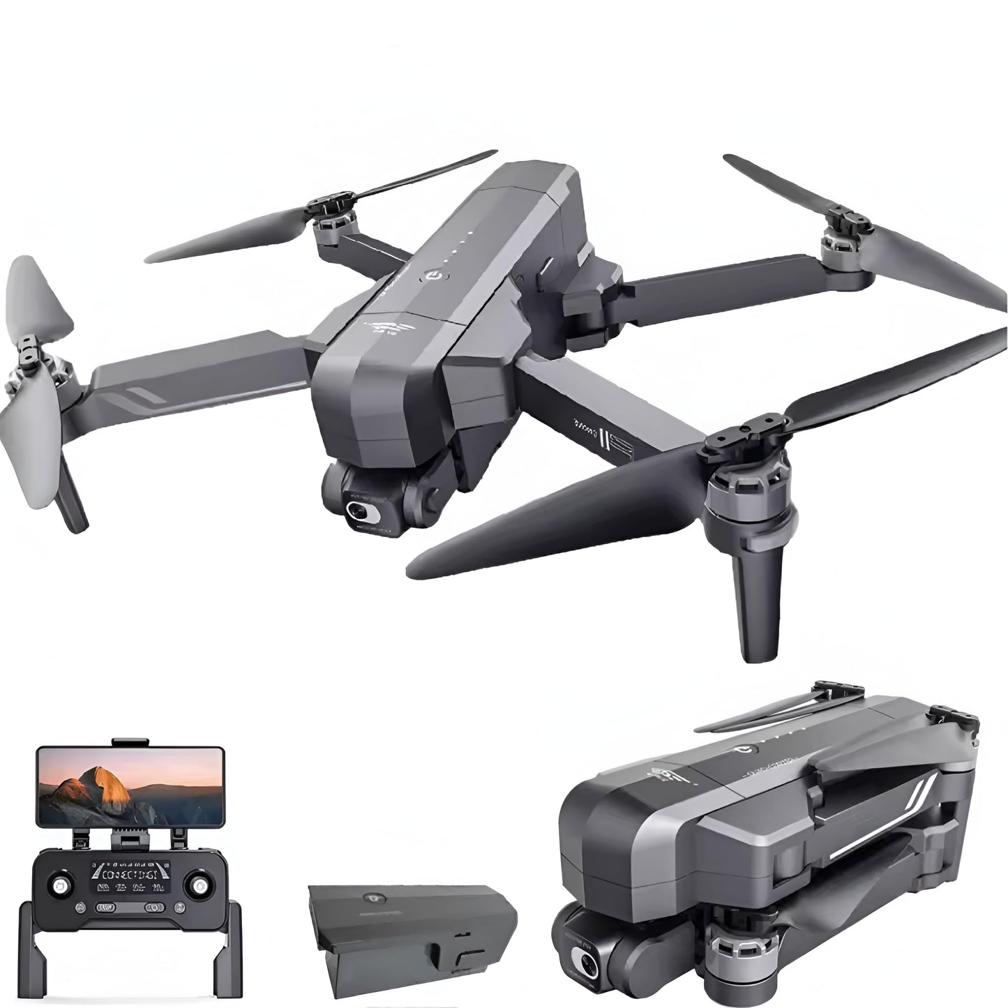 CLICKLIFE Dron F11 4k Pro 5g WiFi con Eis 1200m Rc Con Cámara