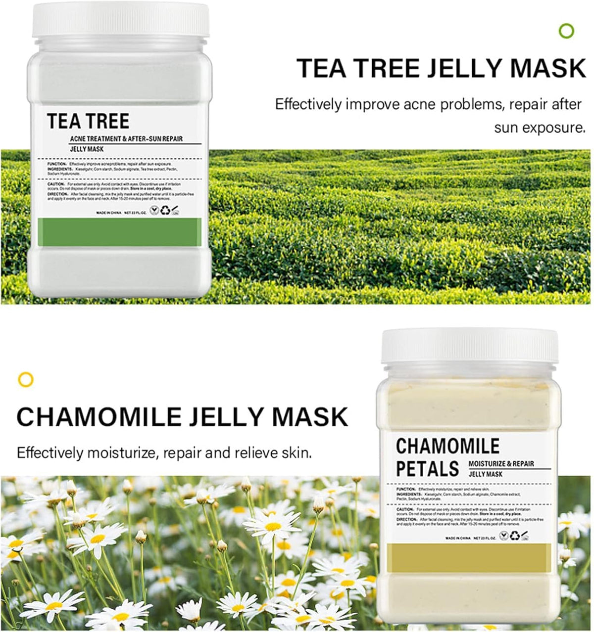 Mascarilla de Gelatina en Polvo – Antiedad y Luminosidad 750g