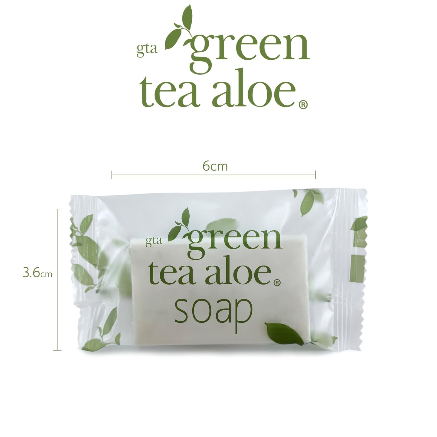 Jabón 20 g Green Tea Aloe, Amenidades Hoteleras, 144 unidades