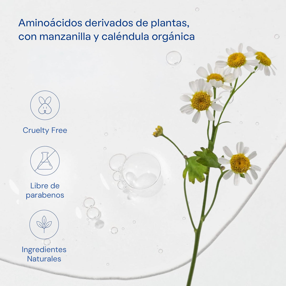 MARAMA | Growth Shampoo Manzanilla 500 ml - Para Todo Tipo de Cabello | Sin Sulfatos y Parabenos | Shampoo Anticaída que Nutre el Cuero Cabelludo | Fortalece e Hidrata