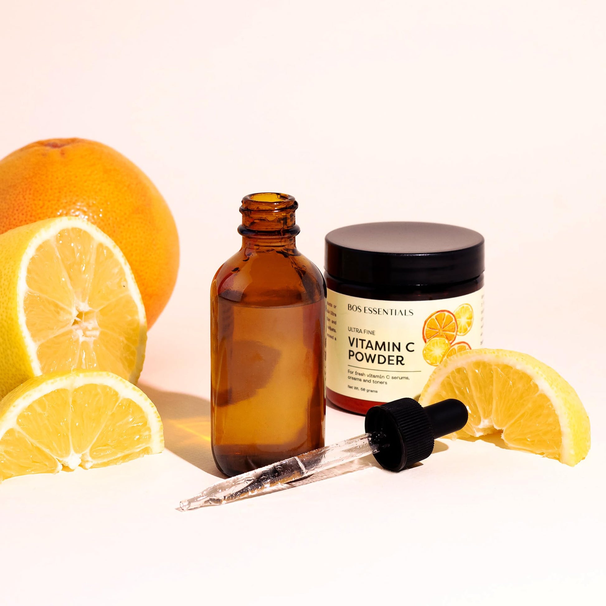 Polvo de vitamina C de grado cosmético ultrafino | SE DISUELVE AL INSTANTE EN AGUA | La mejor calidad disponible (MALLA 325) | Haga su propio suero de vitamina C fresco y efectivo