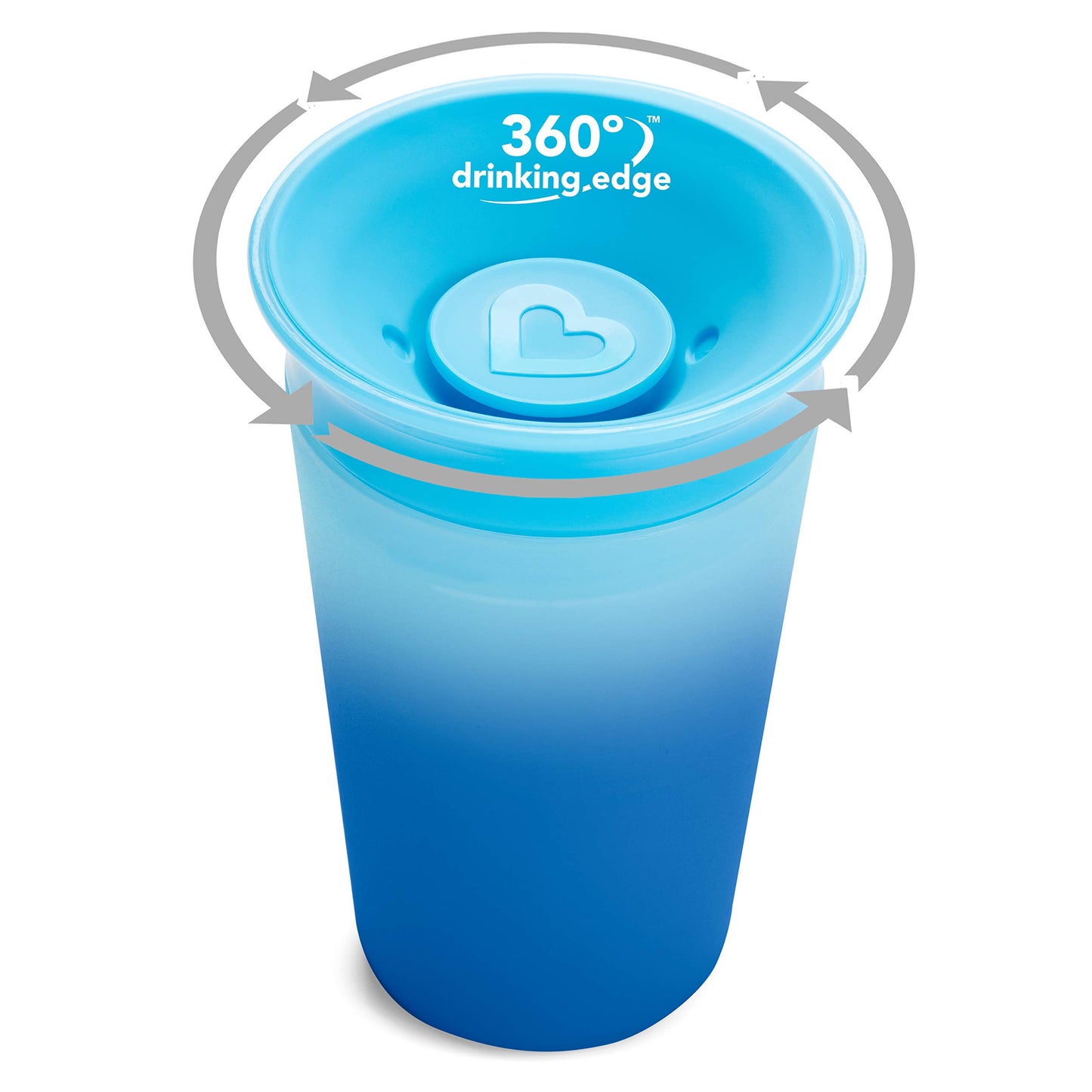 Munchkin Miracle 360 Color Changing Sippy Cup, 9 Oz, Blue