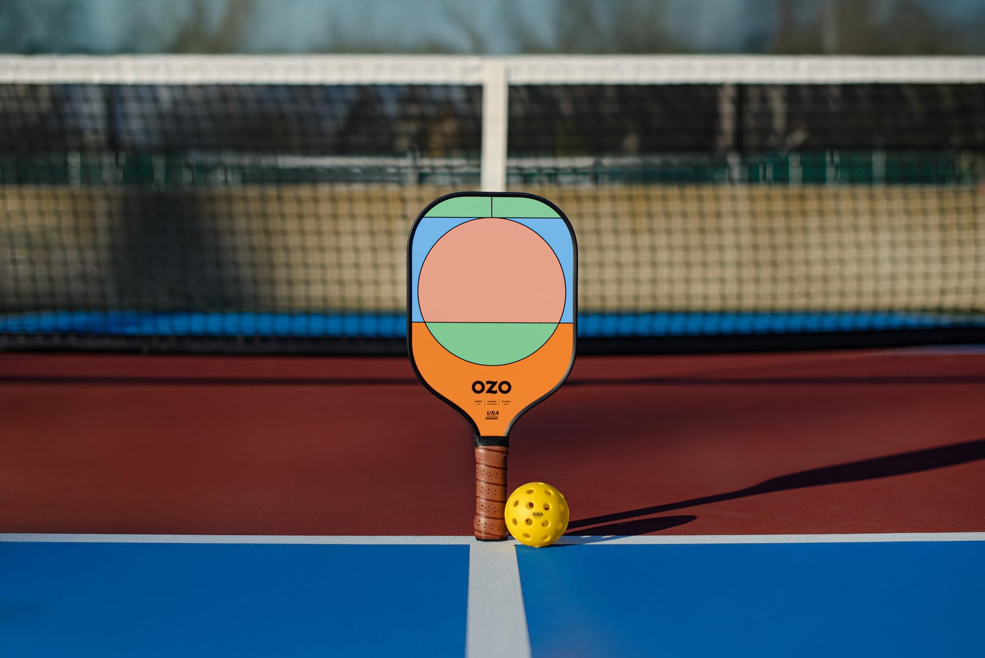 Pala de Pickleball OZO Jupiter Energia Chroma Grafito Potencia Intermedia aprobada por USAPA