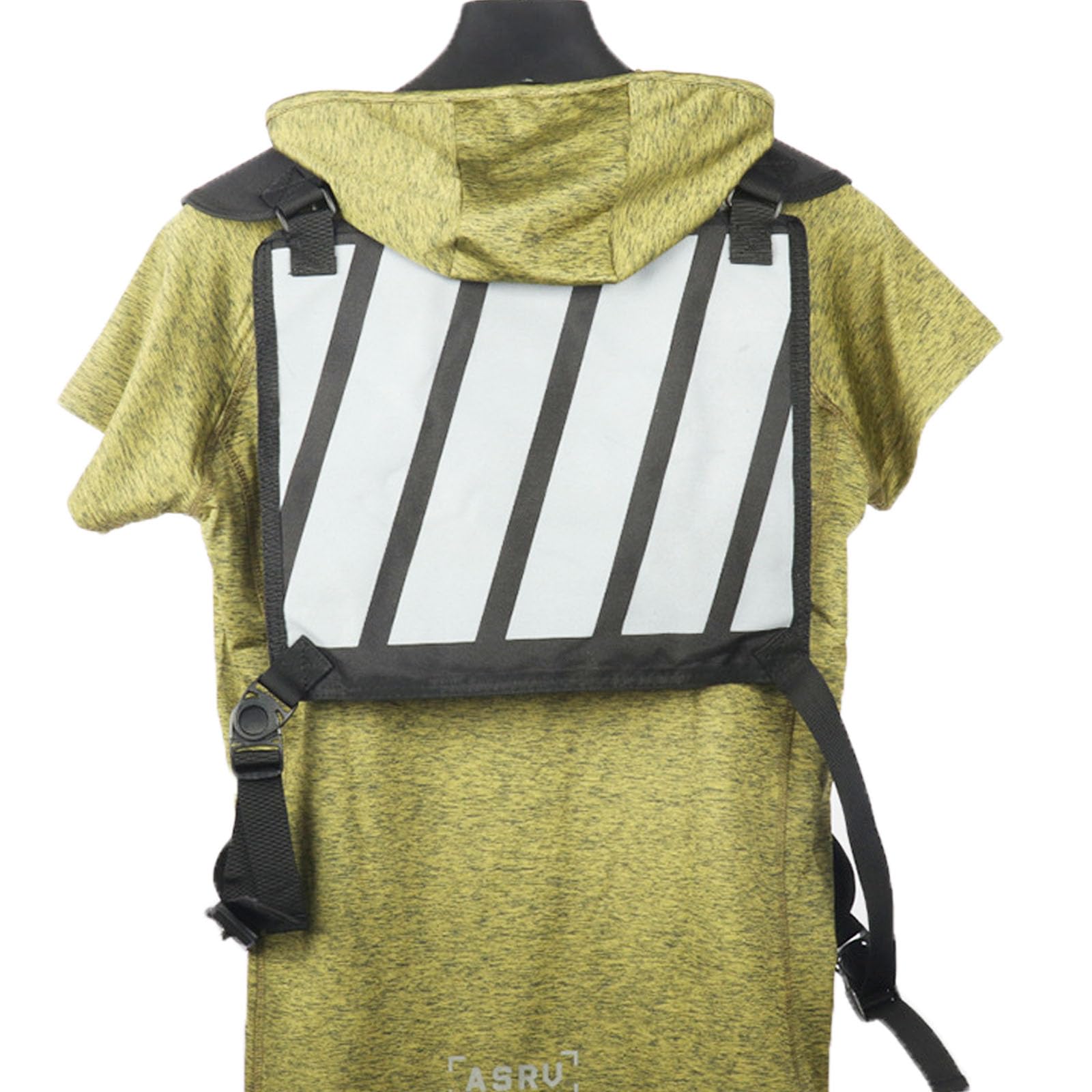 Bolsa de pecho resistente al agua para hombres al aire última intervensión, paquete de pecho táctico,para hombre y mujer, equipo de ocio, correr, senderismo-negro
