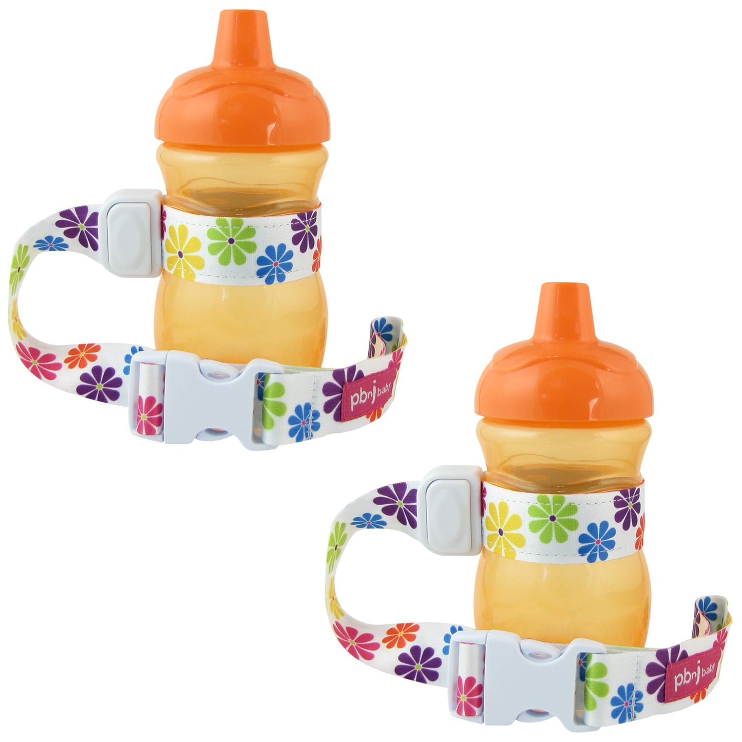 PBnJ Baby SippyPal Sippy - Correa para portavasos (2 unidades)