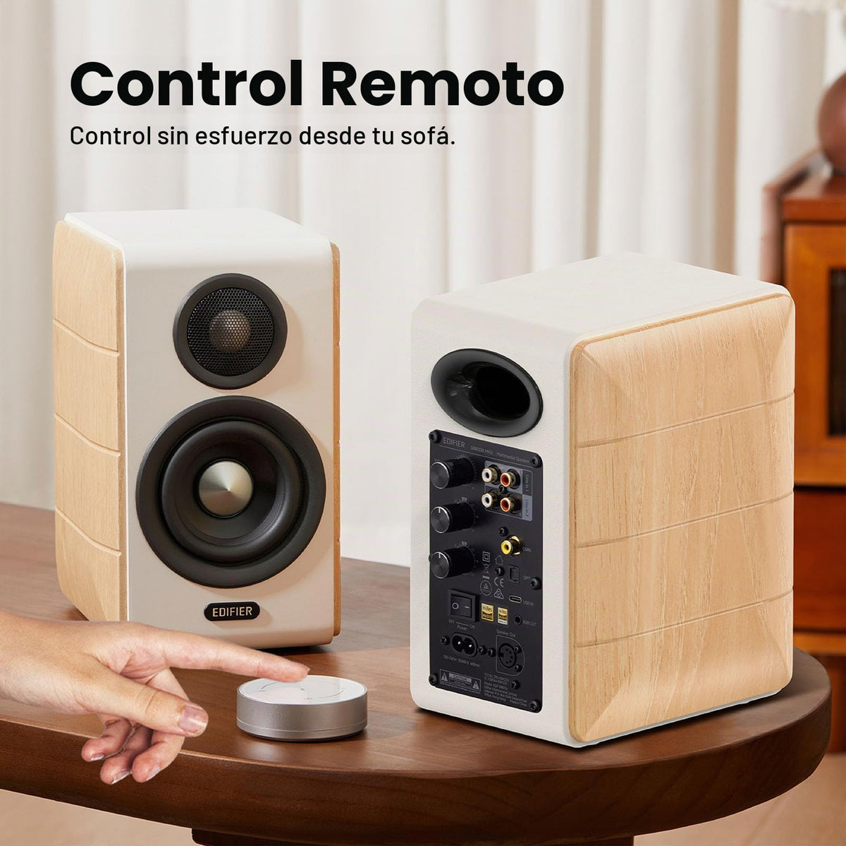 Altavoces de Estantería Edifier Blanco Hi-Fi 88W RMS