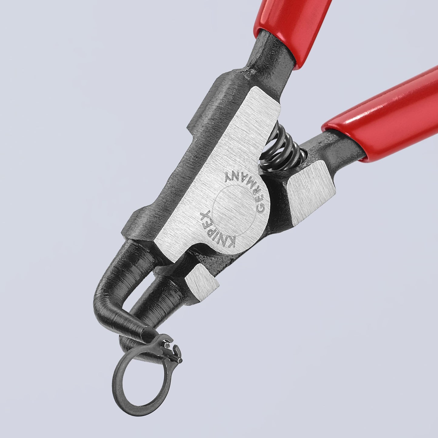 Knipex 46 21 A01 Pinza Para Anillos De Retención Para Anillos De Retención Exteriores De Ejes Acabado Pavonado 125 Mm
