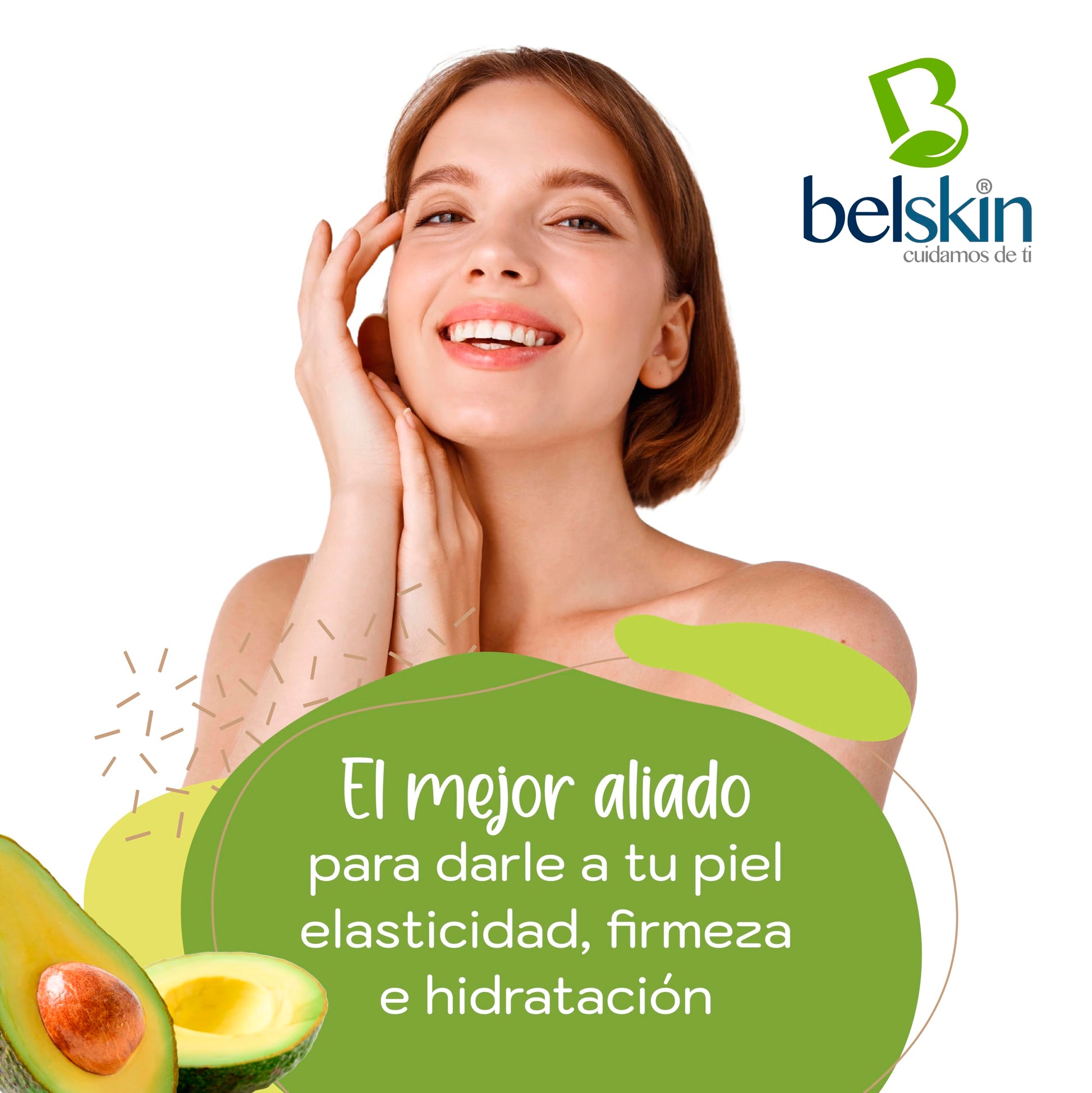 Belskin | 6 Pack Aceites Cosméticos de Aguacate | Aceite Para uso Corporal – Piel, Cuerpo y Cabello | Aceite para Cabello - Aceite Facial - Aceite Corporal | Hidrata y Suaviza Naturalmente | Aporta Fuerza y Brillo a Uñas y Pestañas | Cabello más Brilloso