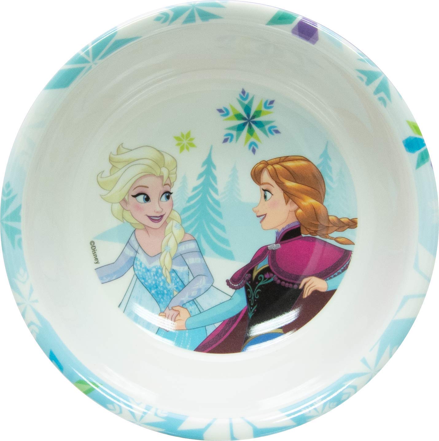 Vajilla Infantil Zak Designs Disney Frozen Azul de 5 Piezas para Niños