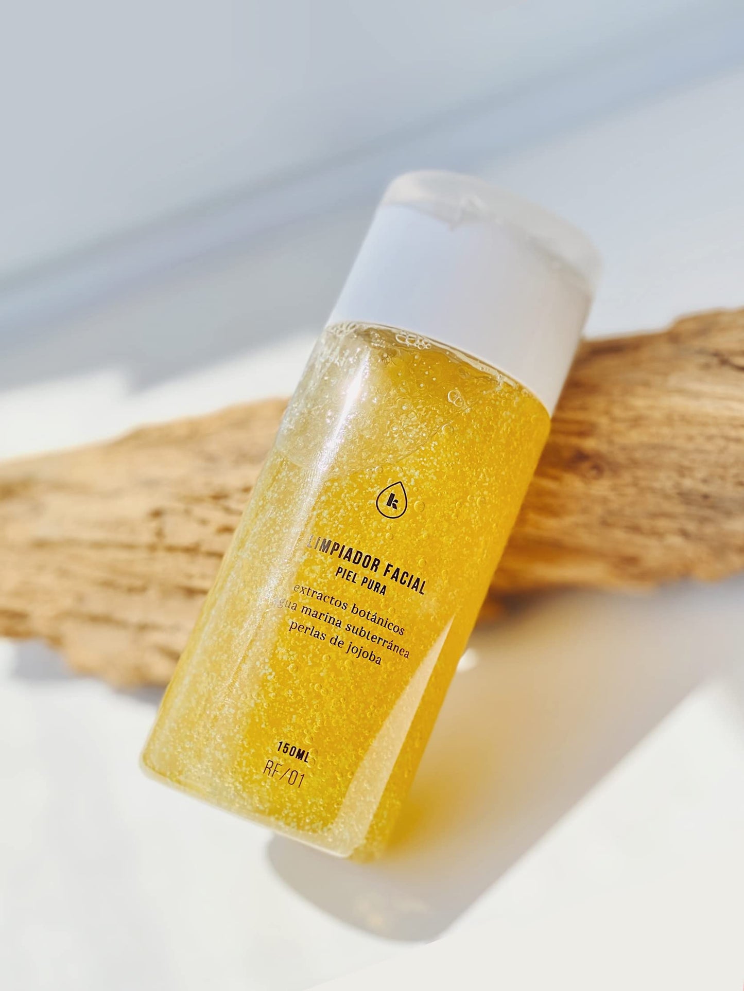 RF/01 Limpiador Facial Piel Pura de KINLU (150ml) Limpieza Profunda y Exfoliación Suave, Para Todo Tipo de Piel