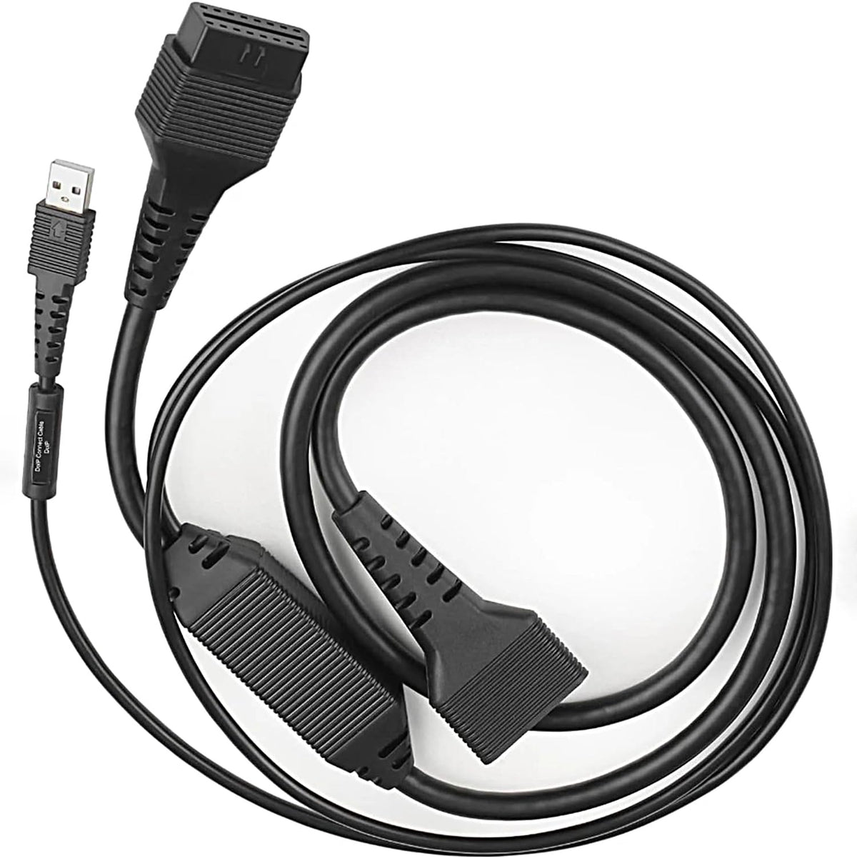 Adaptador Conector LAUNCH X-431 DoIP Negro Escáner de Diagnóstico para Coche