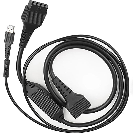 Adaptador Conector LAUNCH X-431 DoIP Negro Escáner de Diagnóstico para Coche