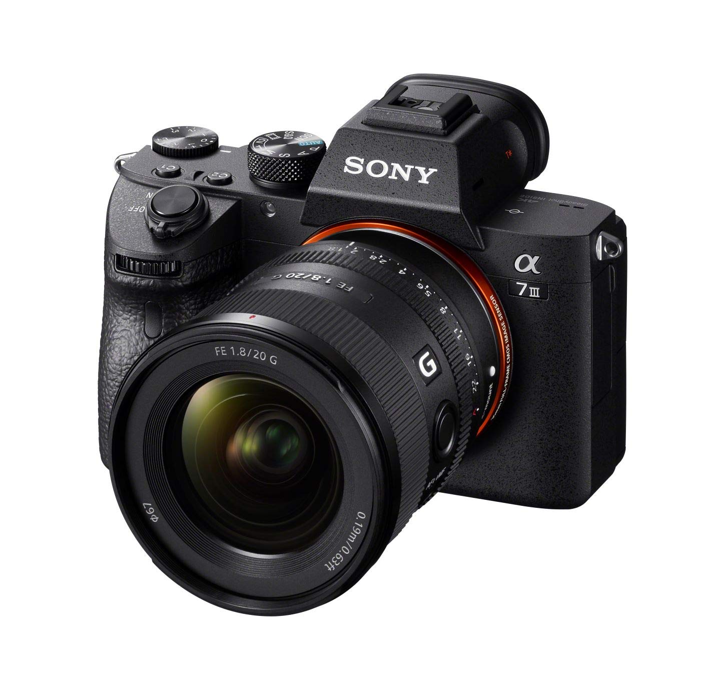 Sony FE 20mm F1.8 G Lente G de Gran Apertura de Marco Completo, Modelo SEL20F18G, Negro