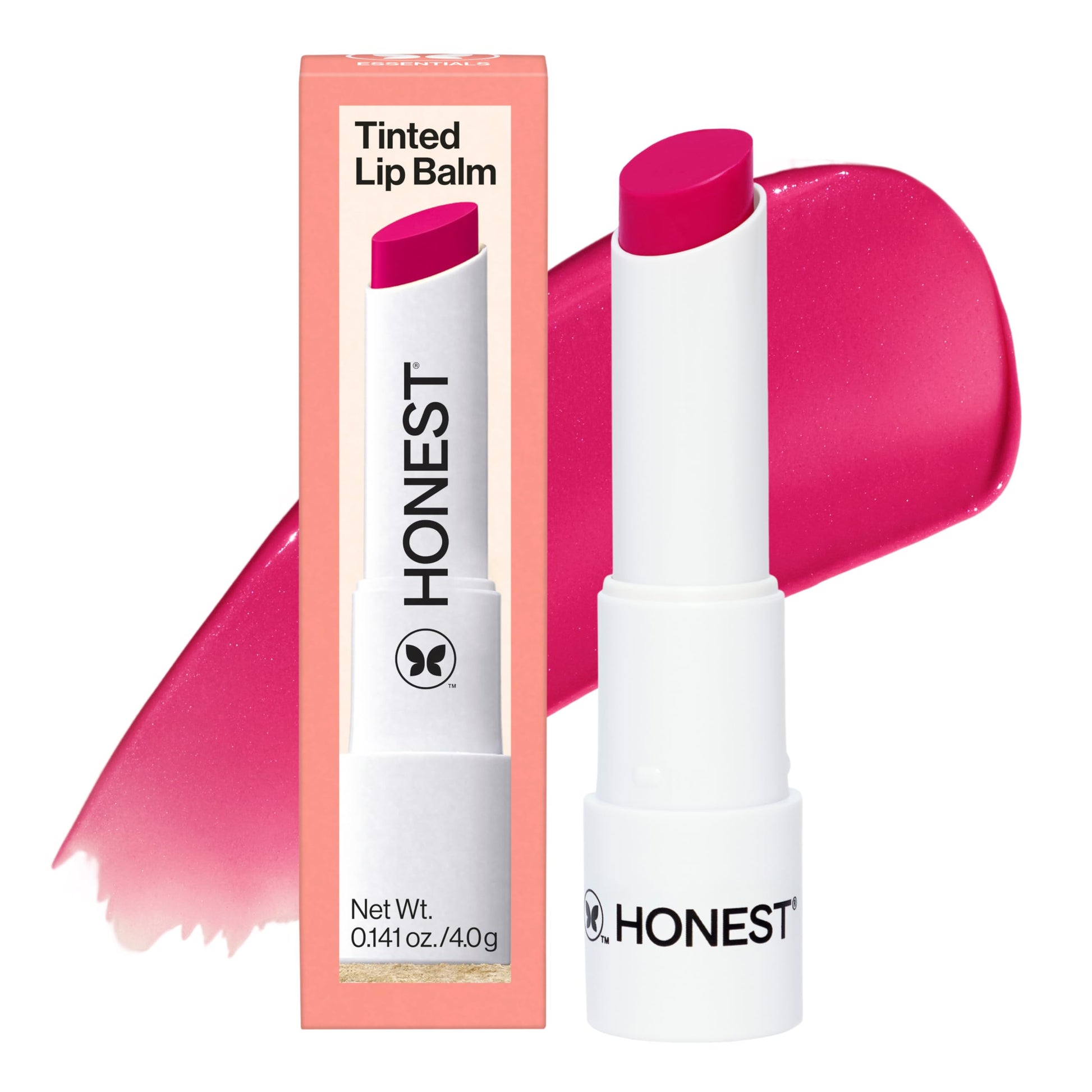 Honest Tinted Lip Balm - Dragon Fruit Women Lip Balm 0.14 oz