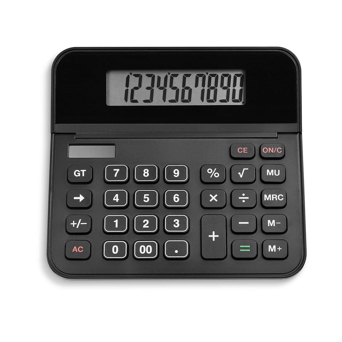 Calculadora Básica Staples Negro Solar y Batería de 10 Dígitos
