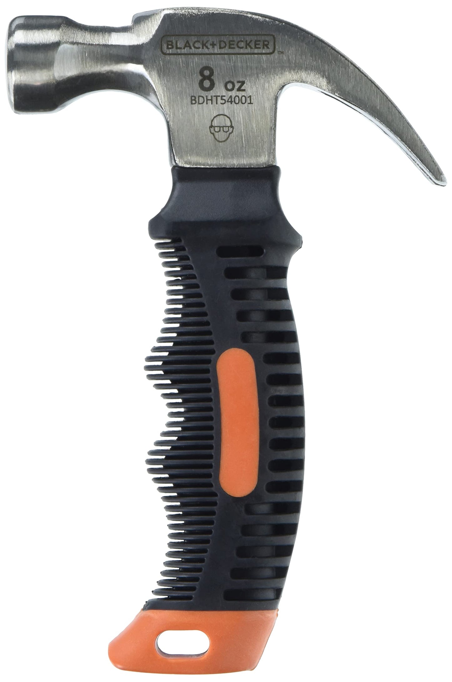 BLACK+DECKER Stubby Martillo pequeño, 8 onzas (BDHT54001)