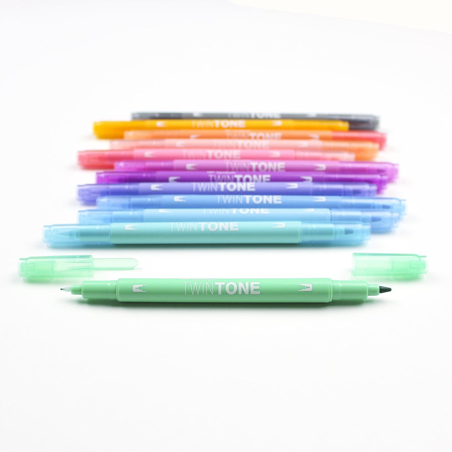 Juego de Rotuladores Tombow Bright Pastel Dual-Tip 12-Pack
