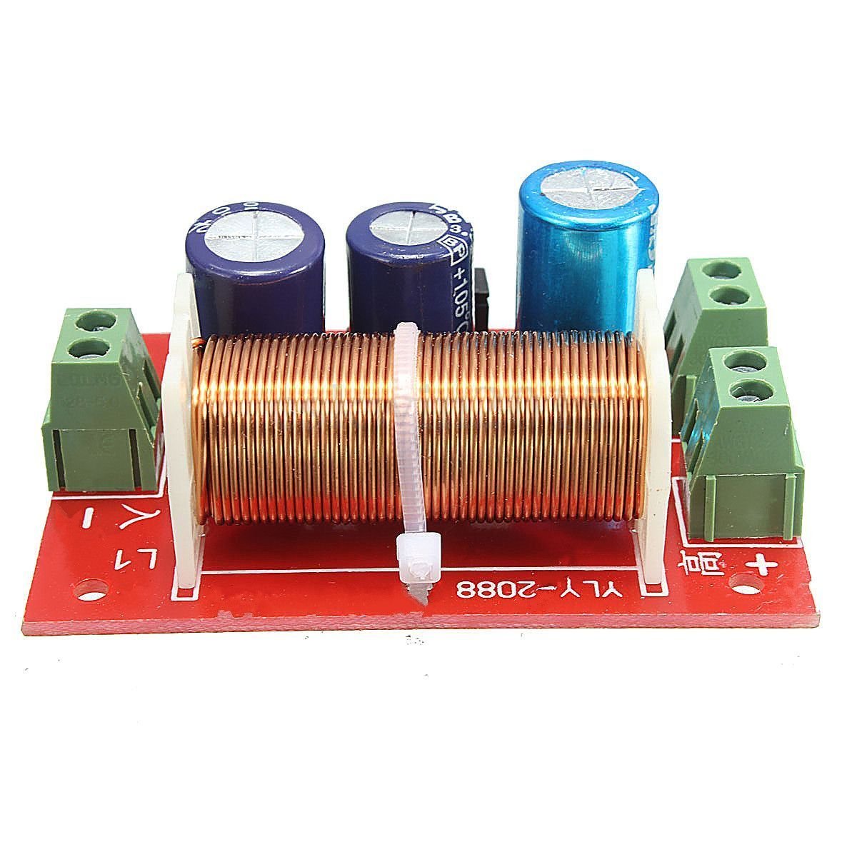 Divisor de Frecuencia Crossover de 2 Vías Ajustable de 400 W para Altavoces de Audio