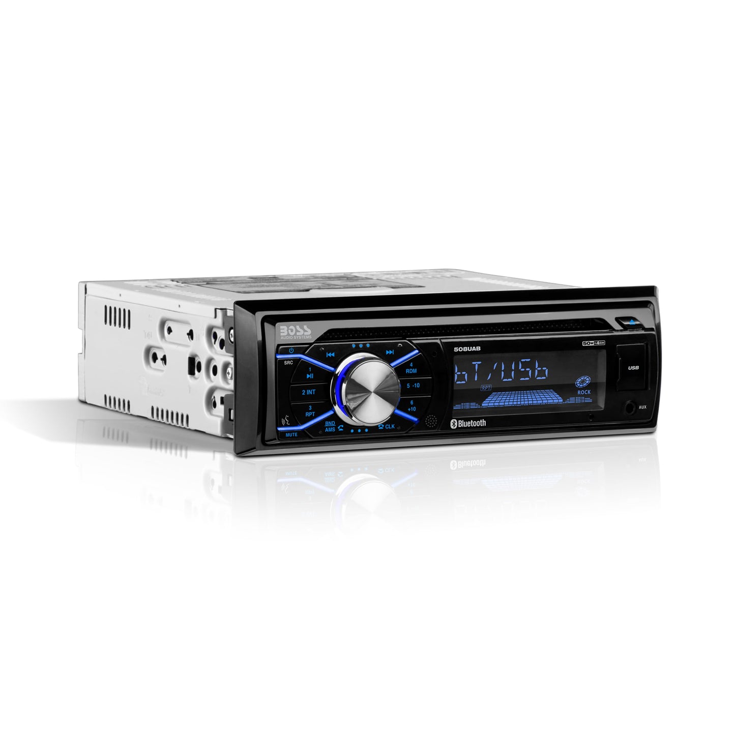 Boss Audio 508UAB In-Dash Single-DIN CD/USB/SD/MP3 Player Receiver Bluetooth Streaming Bluetooth Hands-Free with Remote