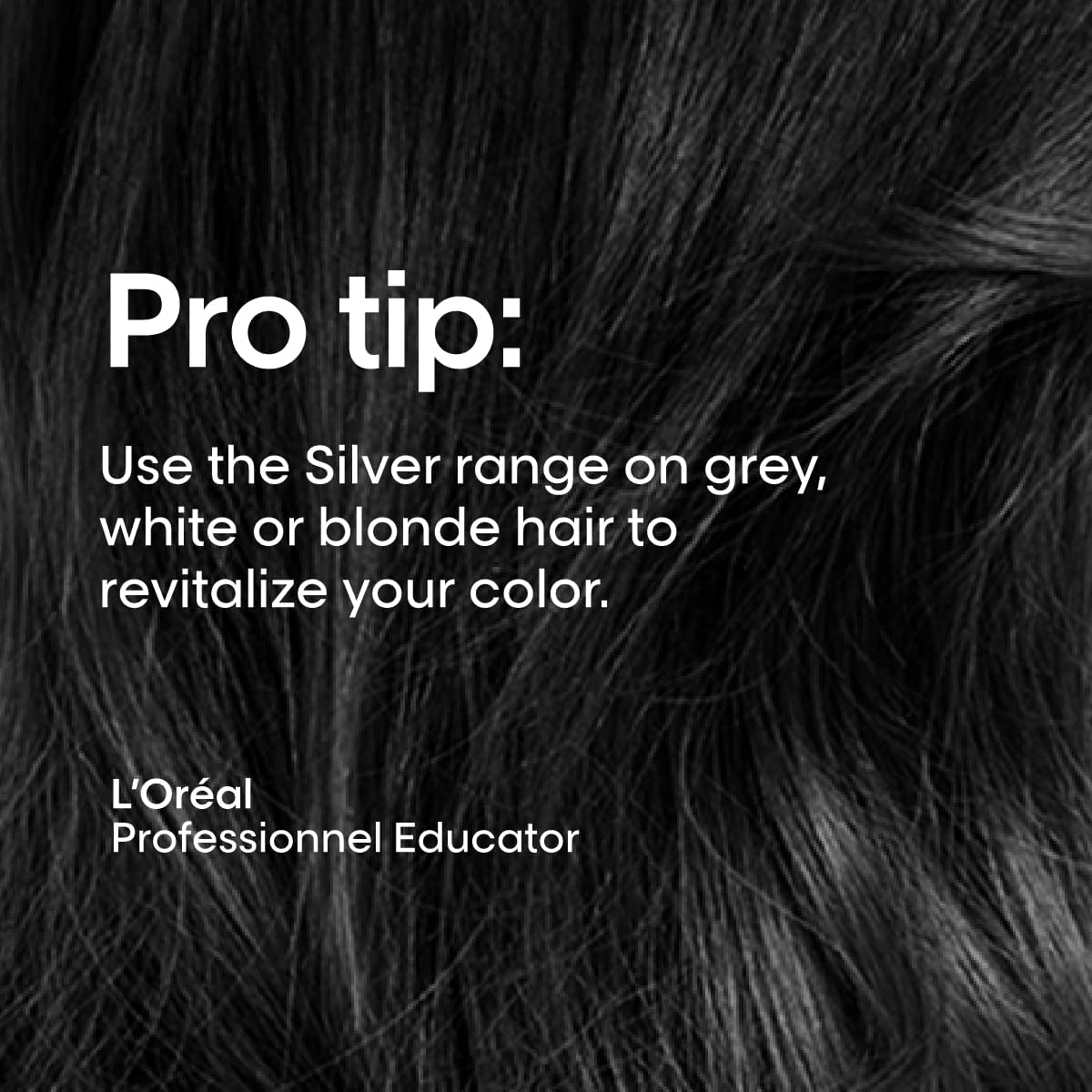 L'Oréal Professionnel Silver | Shampoo morado | Neutraliza los tonos amarillos no deseados| Para cabello gris, rubio, platinado y/o con canas | Con pigmentos morados| 500ml