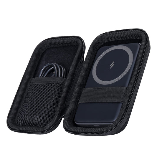 Carcasa Rígida Khanka Negro para Batería Magnética Anker 621/622/633 MagGo