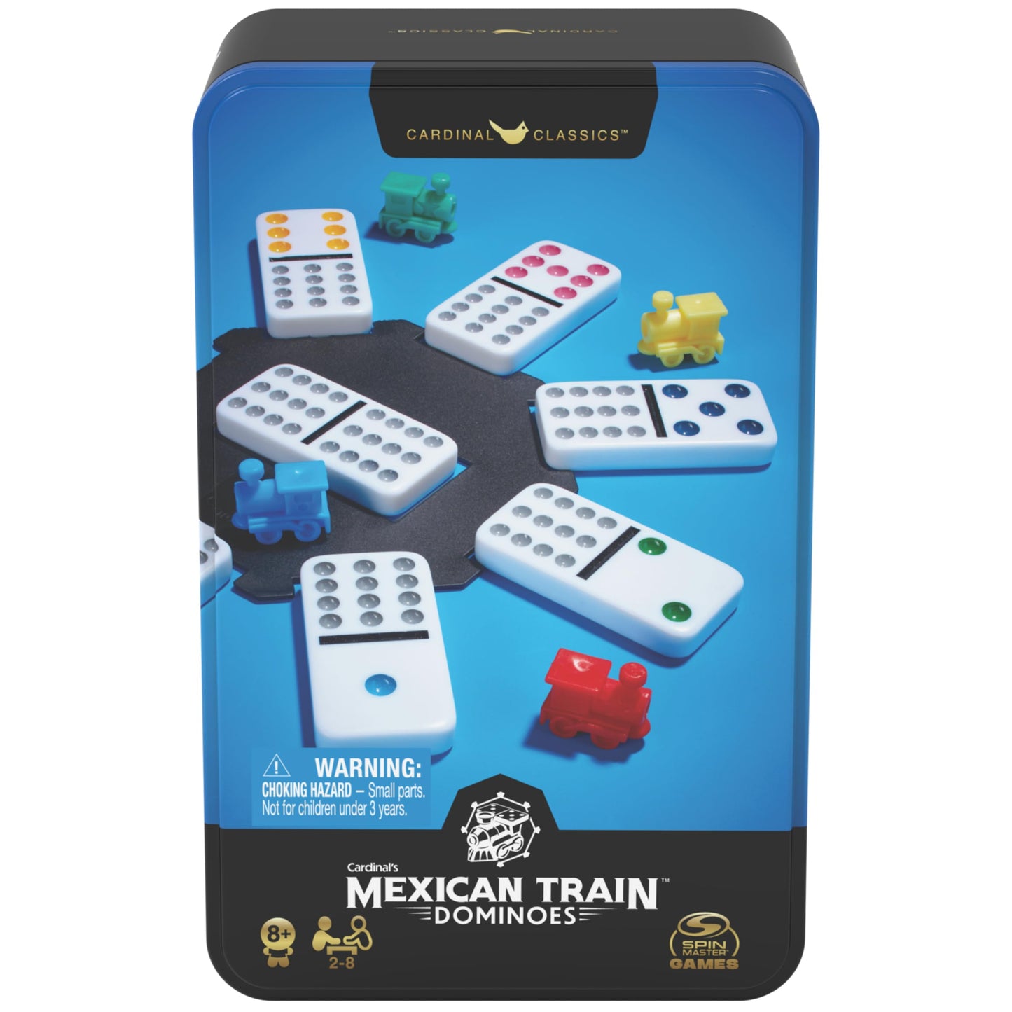 Juego de Mesa Spin Master Games Cardinal Doce Dobles Tren Mexicano para Niños y Adultos a Partir de 8 Años