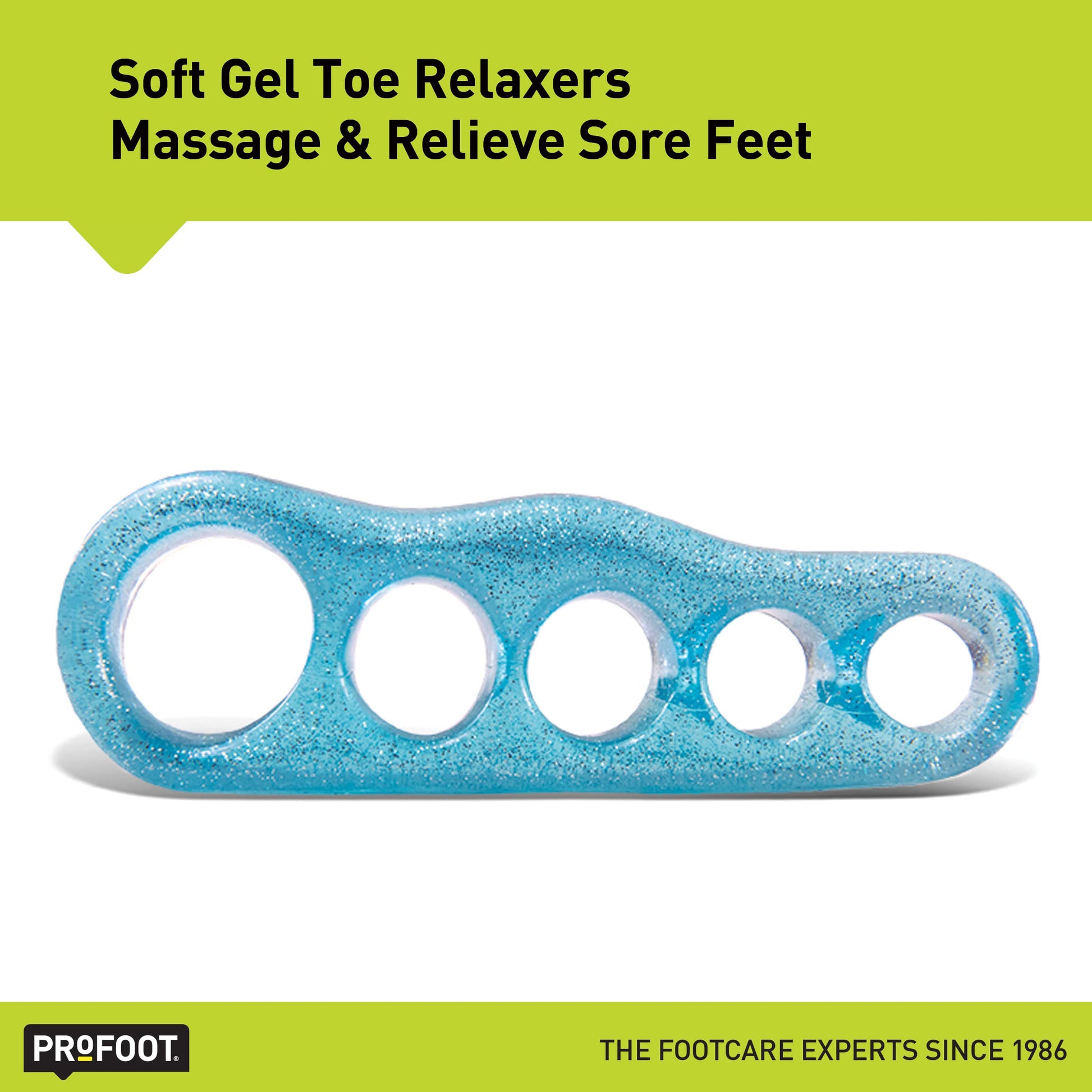 Relajantes para Dedos del Pie Profoot Flex-tastic Ajustables 2 Unidades