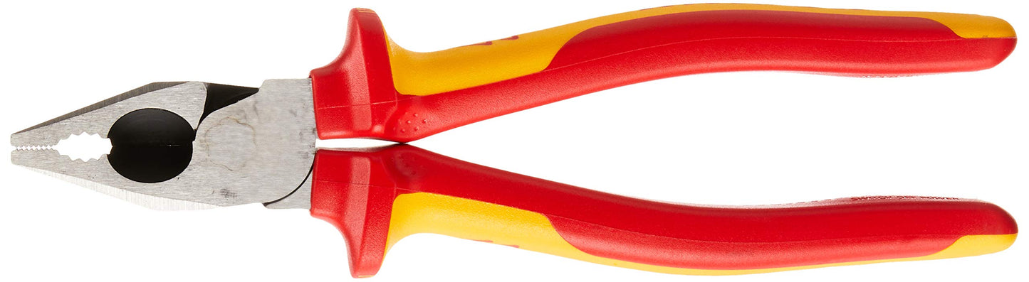 KNIPEX - Alicates de combinación de alto apalancamiento, aislados, cobre
