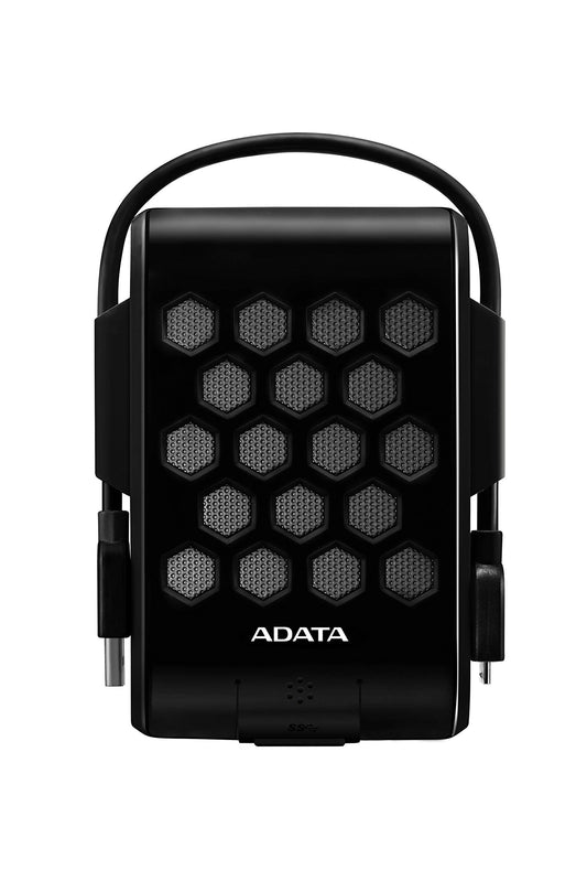 Disco Duro Externo ADATA Negro Resistente a Golpes, Agua y Polvo 2 TB Grado Militar
