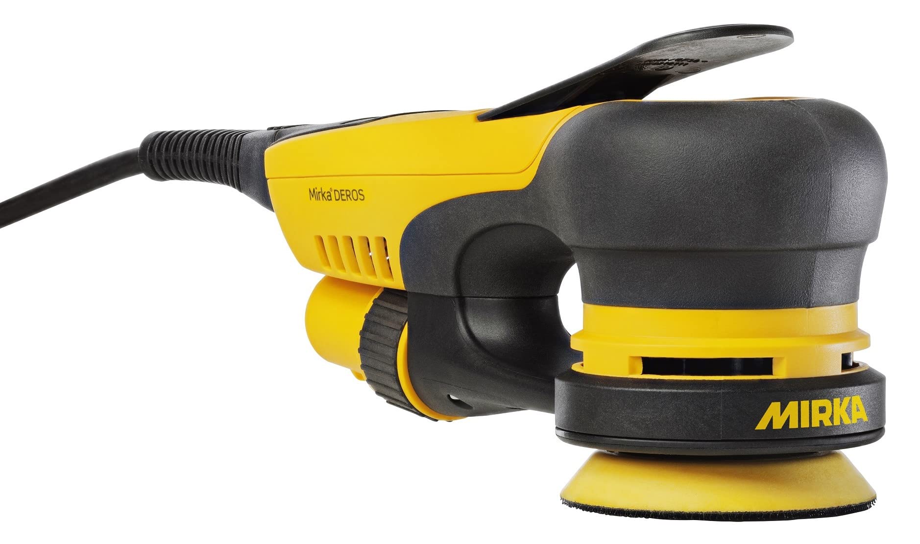 Lijadora Orbital Aleatoria Mirka DEROS 350X Amarillo Profesional