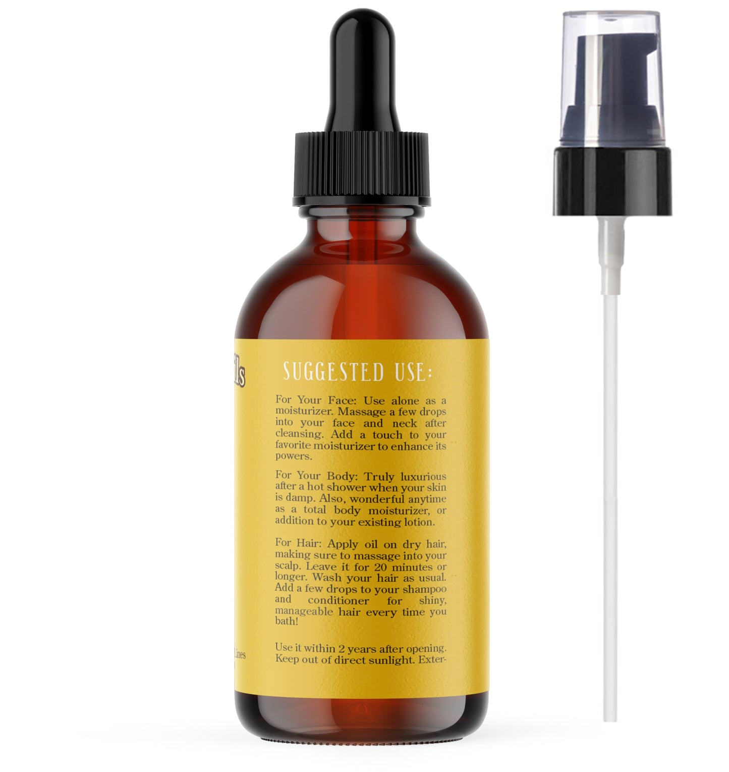 Natural Born Oils, Aceite de vitamina E, Antioxidante orgánico para la piel y el cabello, D-Alpha Tocopherol, 75,000 I.U., 4 oz (120 ml)