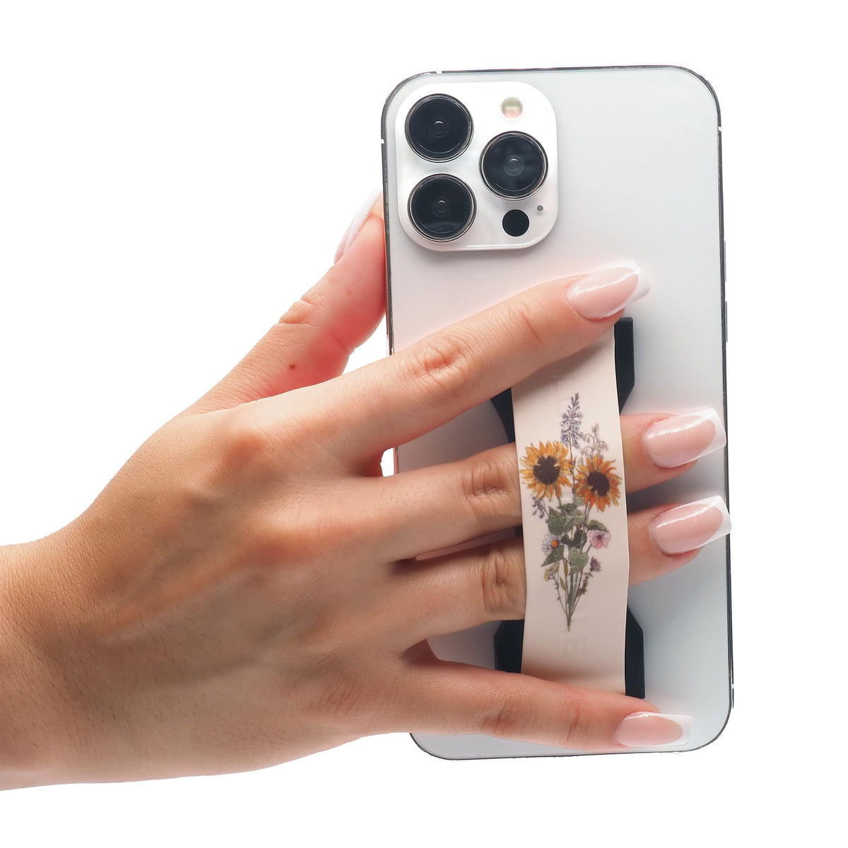 Correa de Silicona LOVEHANDLE PRO Girasol con Soporte Magnético para Teléfono Celular y Tablet