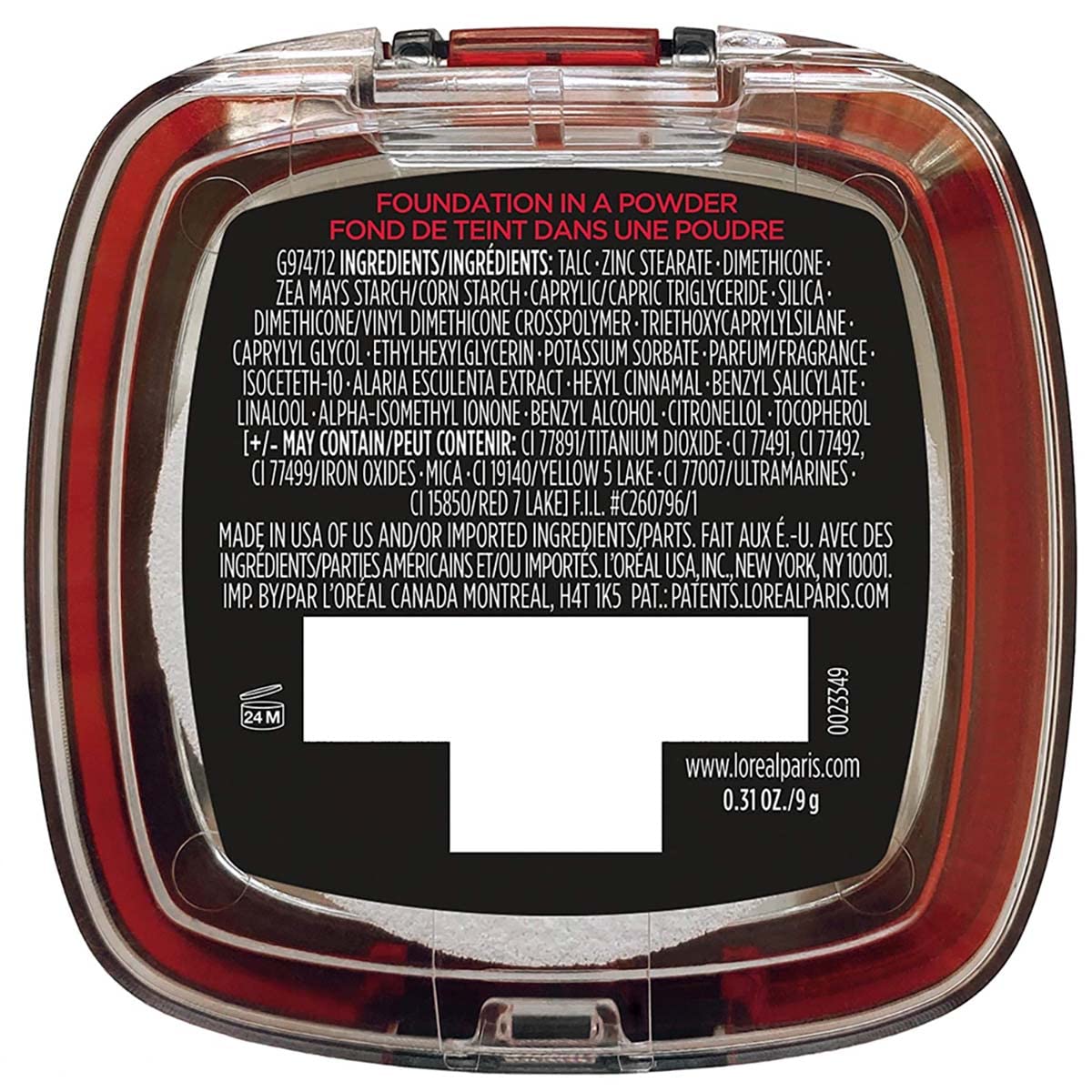 L´Oréal Paris Infallible Base de Maquillaje En Polvo y Limpiador de 200 ml
