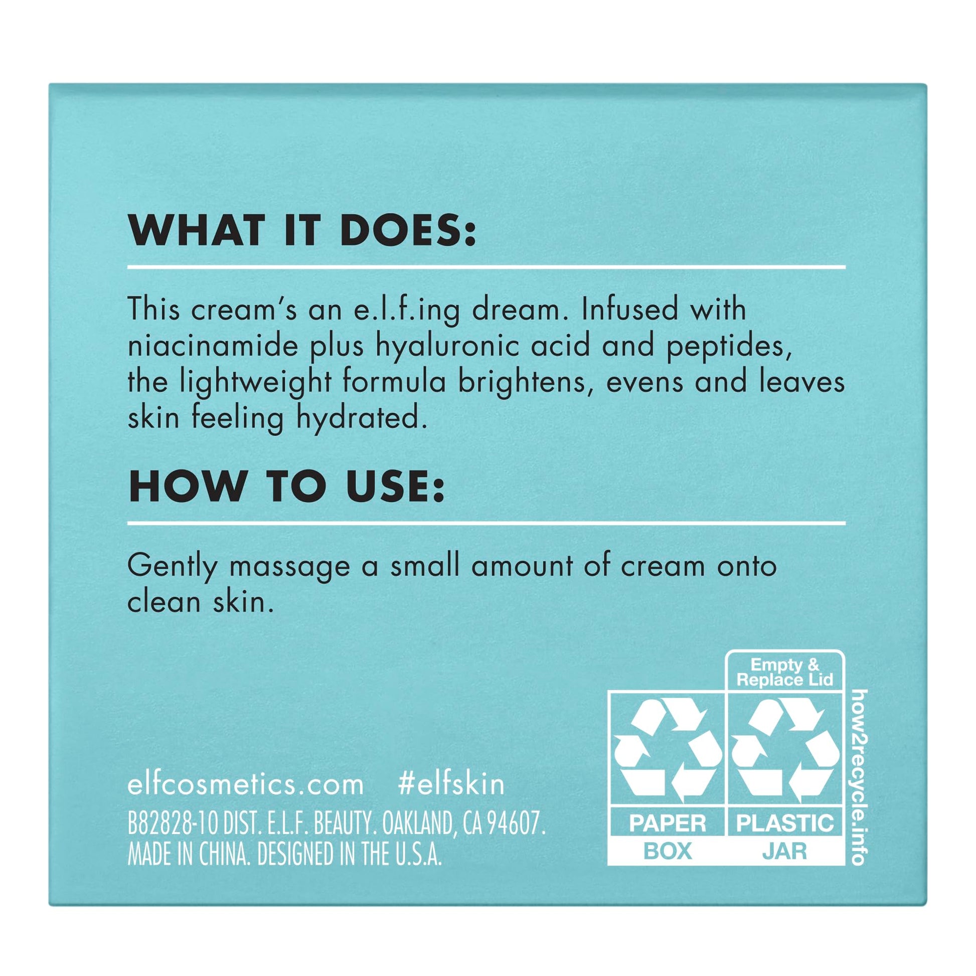 e.l.f. Cosmetics Hello Hydration Day Cream