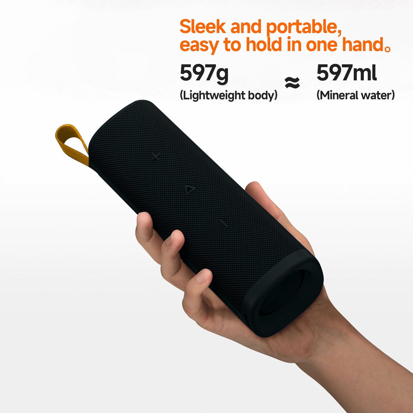 Altavoz Bluetooth portátil Xiaomi (30 W), sonido, estéreo inalámbrico verdadero, Bluetooth 5.4, IP68 impermeable, reproducción de larga duración, negro, MDZ-36-DB