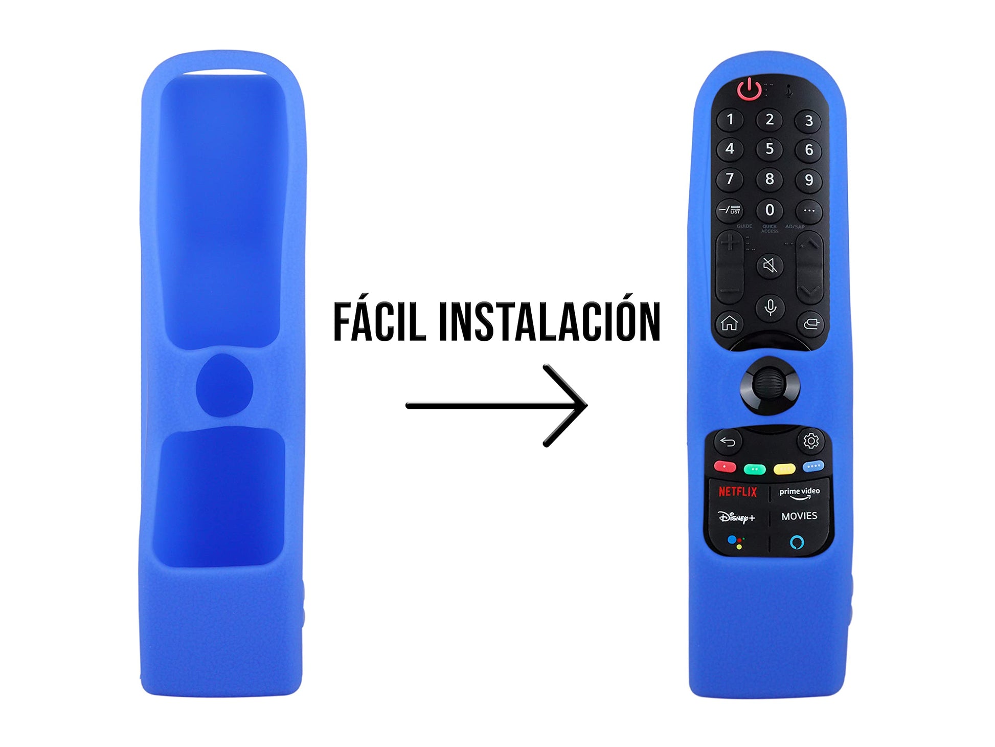 Funda para Control LG Magic MR21GA 2021 Silicon Smart 2022 MR22GR Magic MR22GA