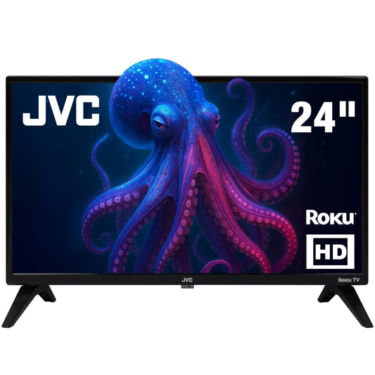 JVC Pantalla 24 Pulgadas HD Roku TV SI24R