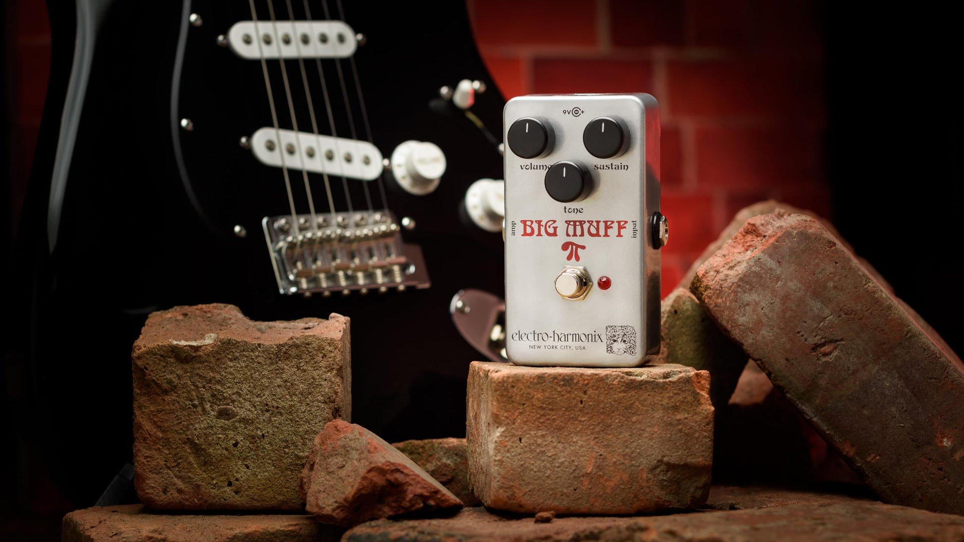 Electro-Harmonix Ram's Head Big Muff Pi Fuzz Pedal