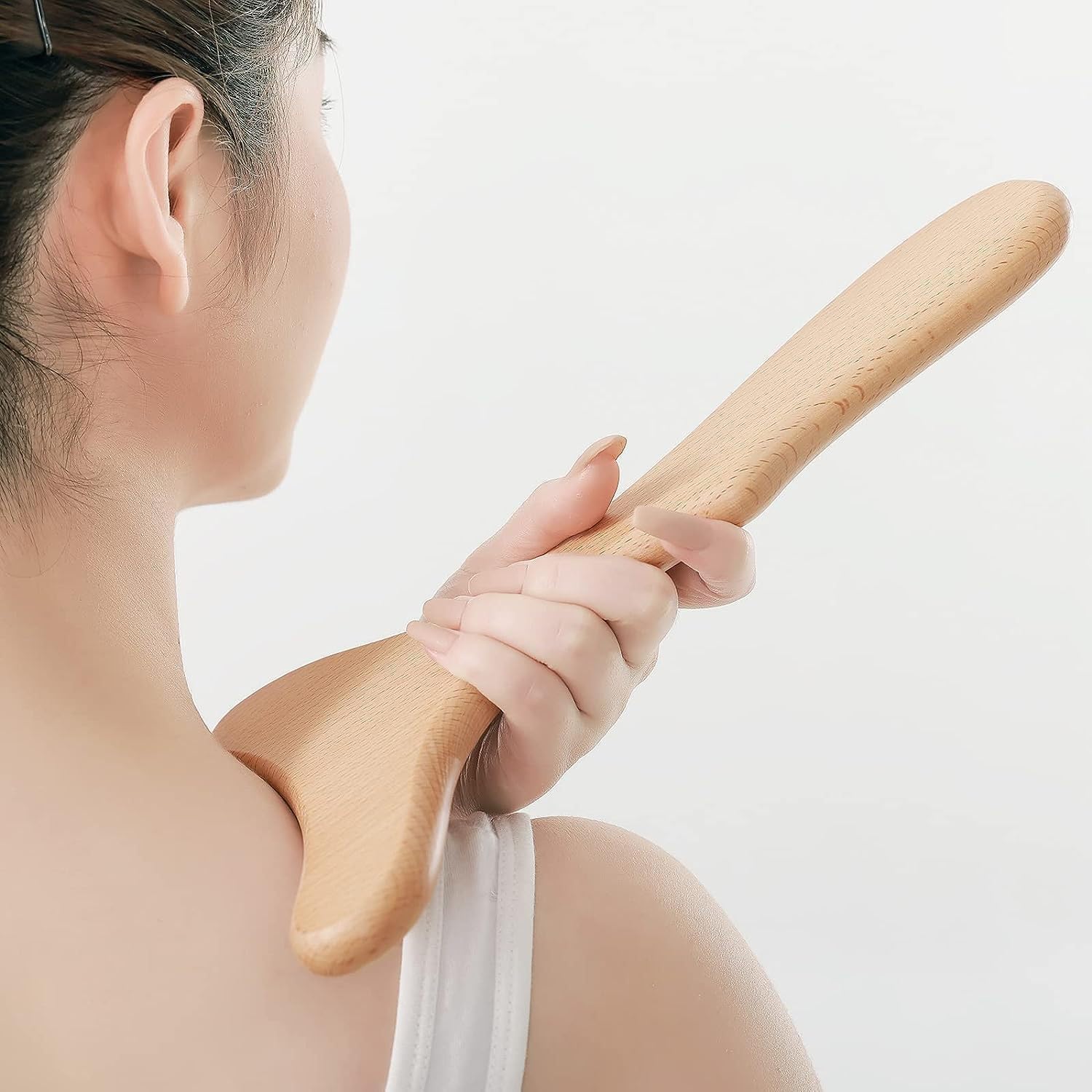 Herramientas de Masaje de Maderoterapia Gua Sha para Piernas, Espalda, Cuello y Brazos