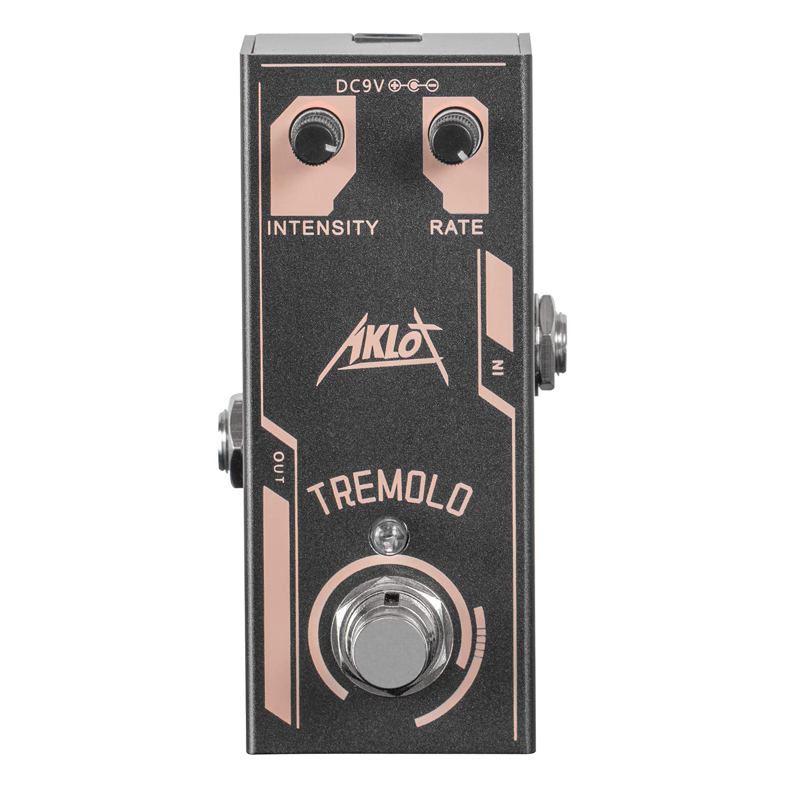 Pedal de Guitarra Tremolo AKLOT Electric Effects mini tipo único para Hombre