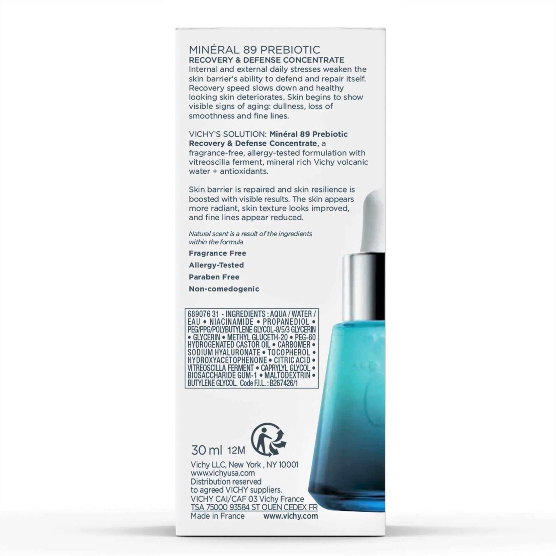 Serum Probiotic Fractions Vichy Minéral 89 30ml