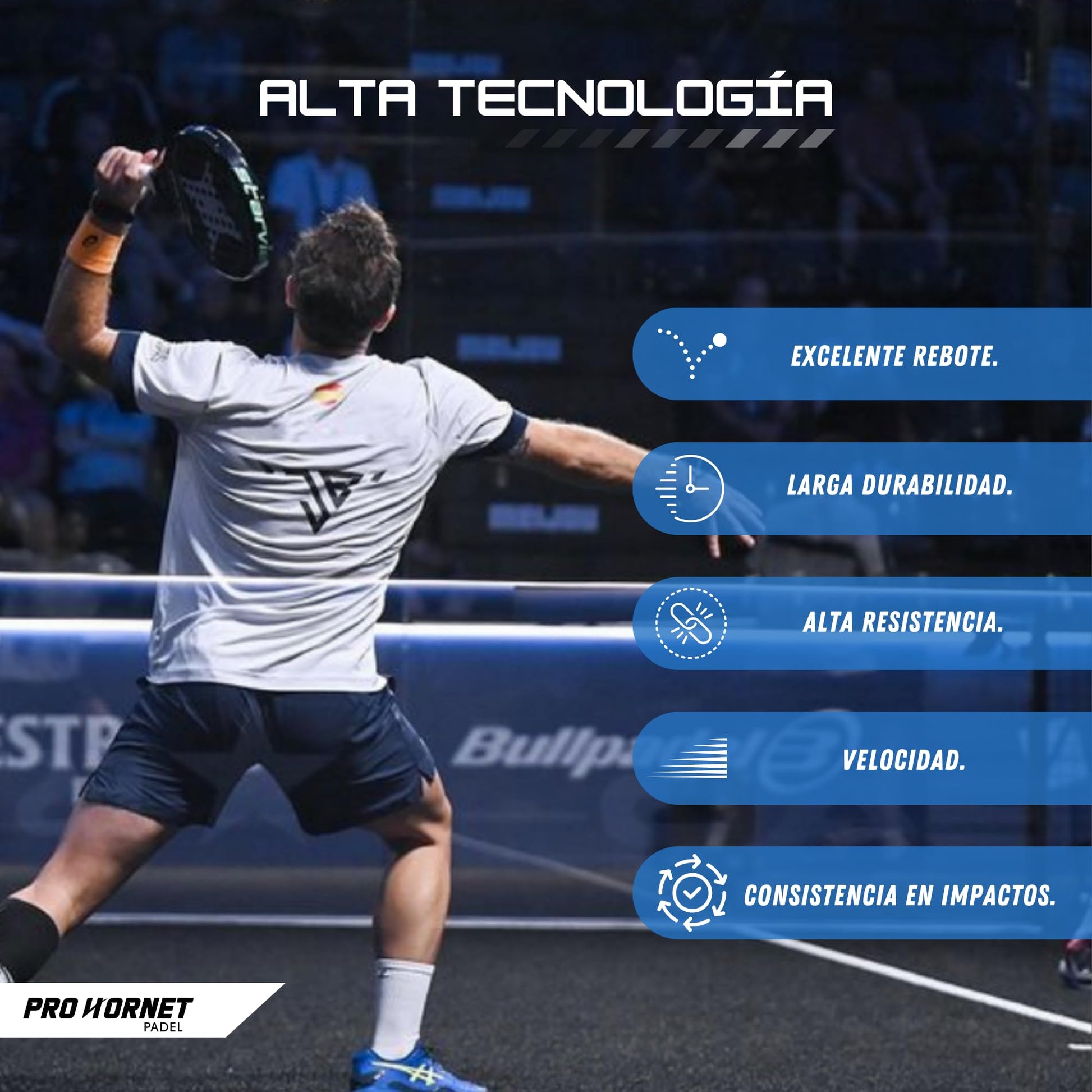 Pelotas de Padel Pro Hornet Amarillas Sin Presión para Profesionales y Entrenamientos