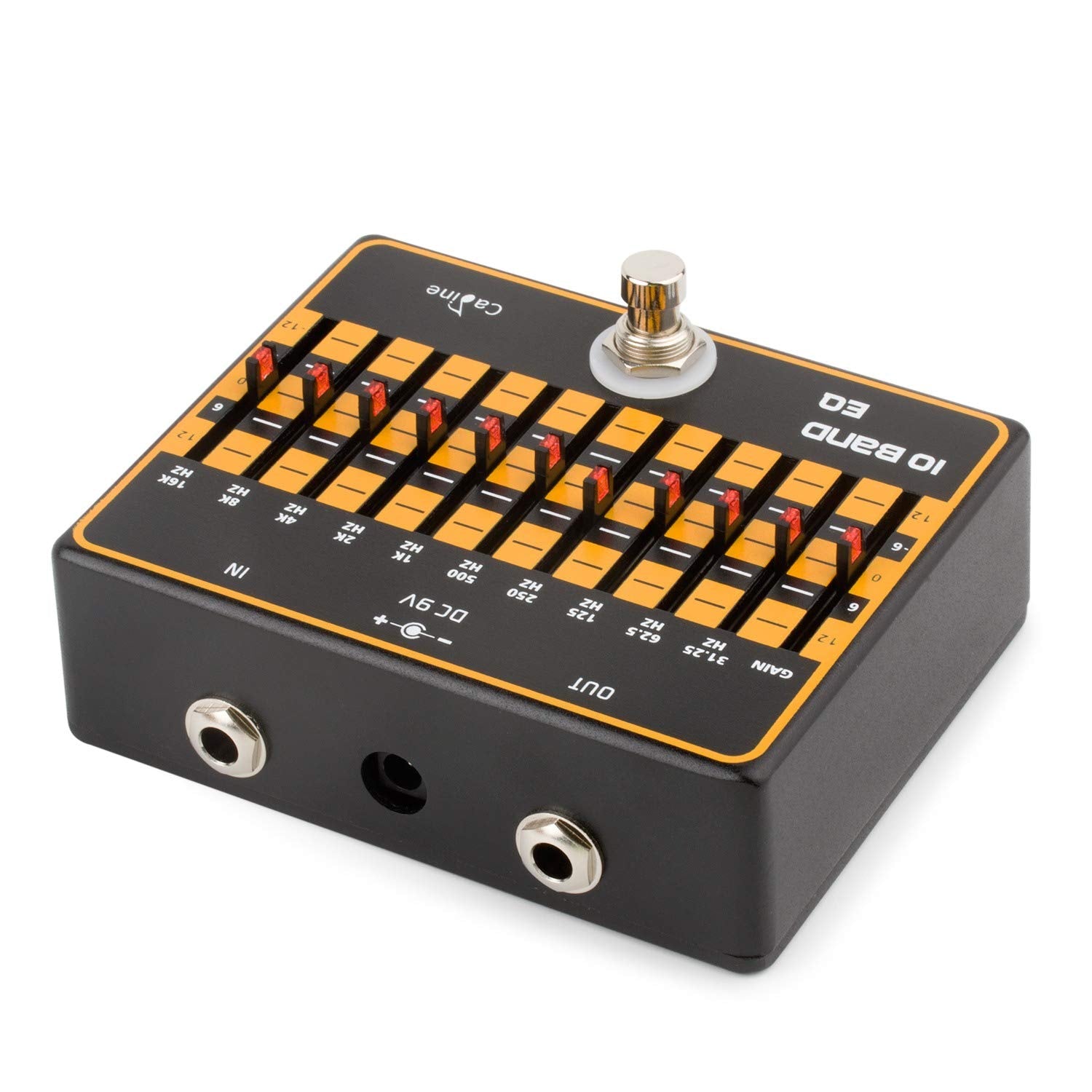 Caline USA, CP-24 EQ ecualizador de 10 bandas Pedal de efectos para guitarra